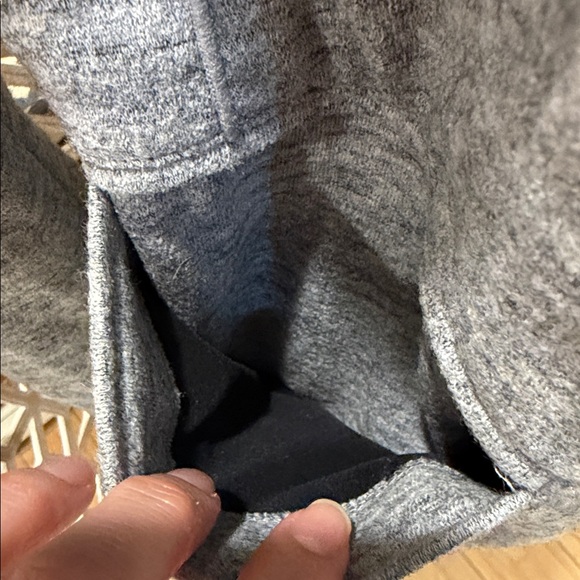 Banana Republic Long And Lean Blazer Heather Grey Size 8 Wool Blend - Picture 6 of 14